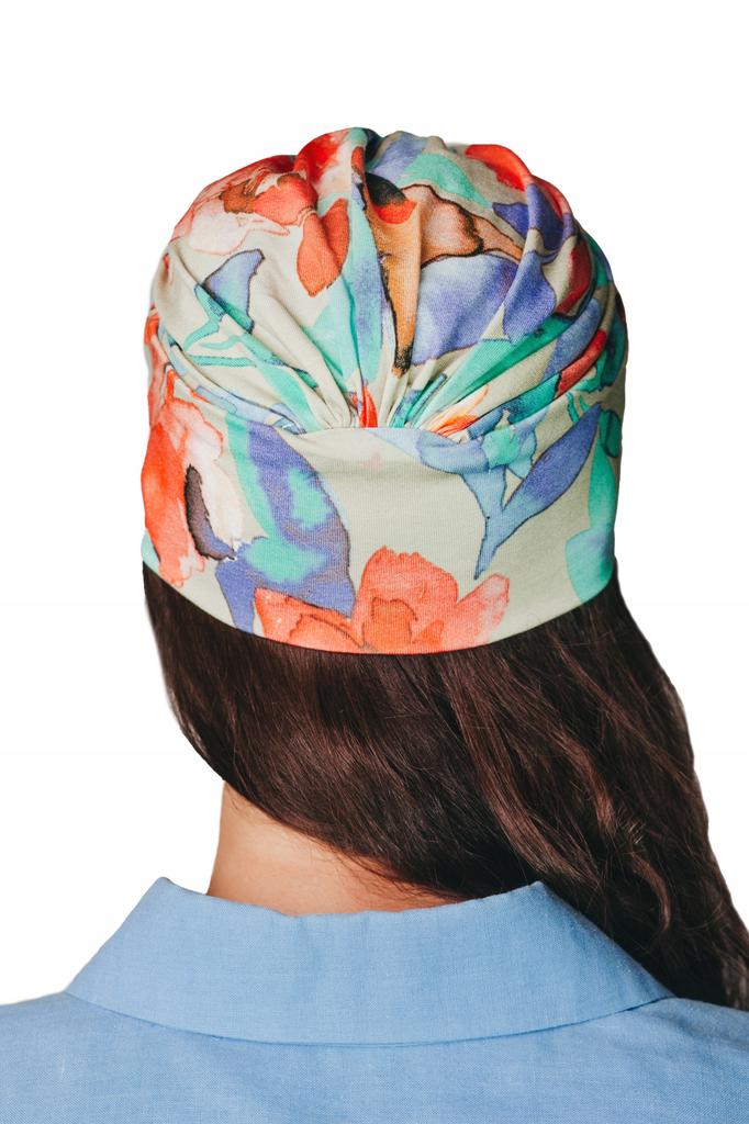 Stylish Women' Turban Sara 439 Pleated Viscose Hat Polish Product