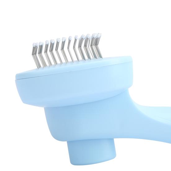 Dog Grooming Brush Self Cleaning Pet Shedding Grooming Hair Slicker Massage Brush for Cats Dogs Rabbits