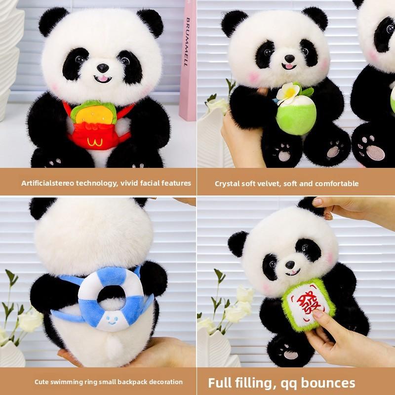 Panda Plush Toy With Super Soft Short Plush For Kids Birthday Gift And Collectors Item