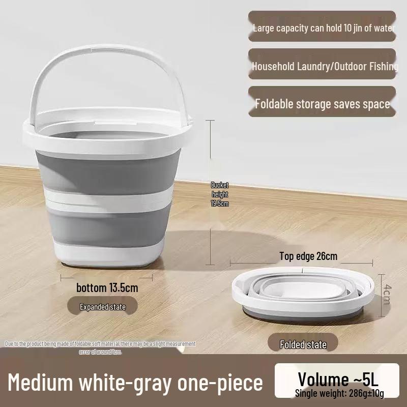 

Портативное утолщенное складное ведро для путешествий и активного отдыха