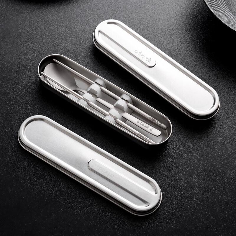UO_SO Portable 316L Stainless Steel Cutlery Set