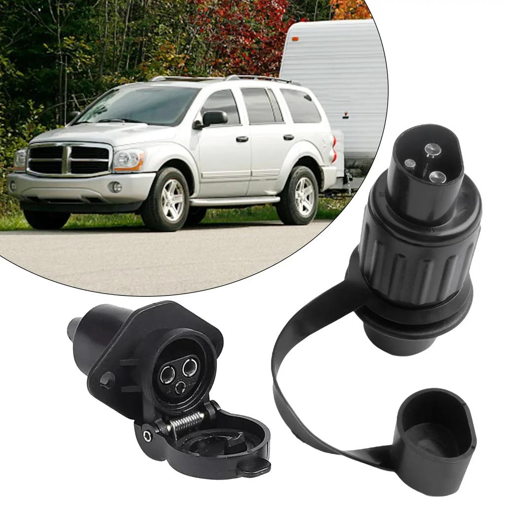 Befestigungslochabstand Stift Anhängersteckdose Durchmesser mm Verschleißfest Stromversorgung Einfach zu bedienen Schnelle Installation