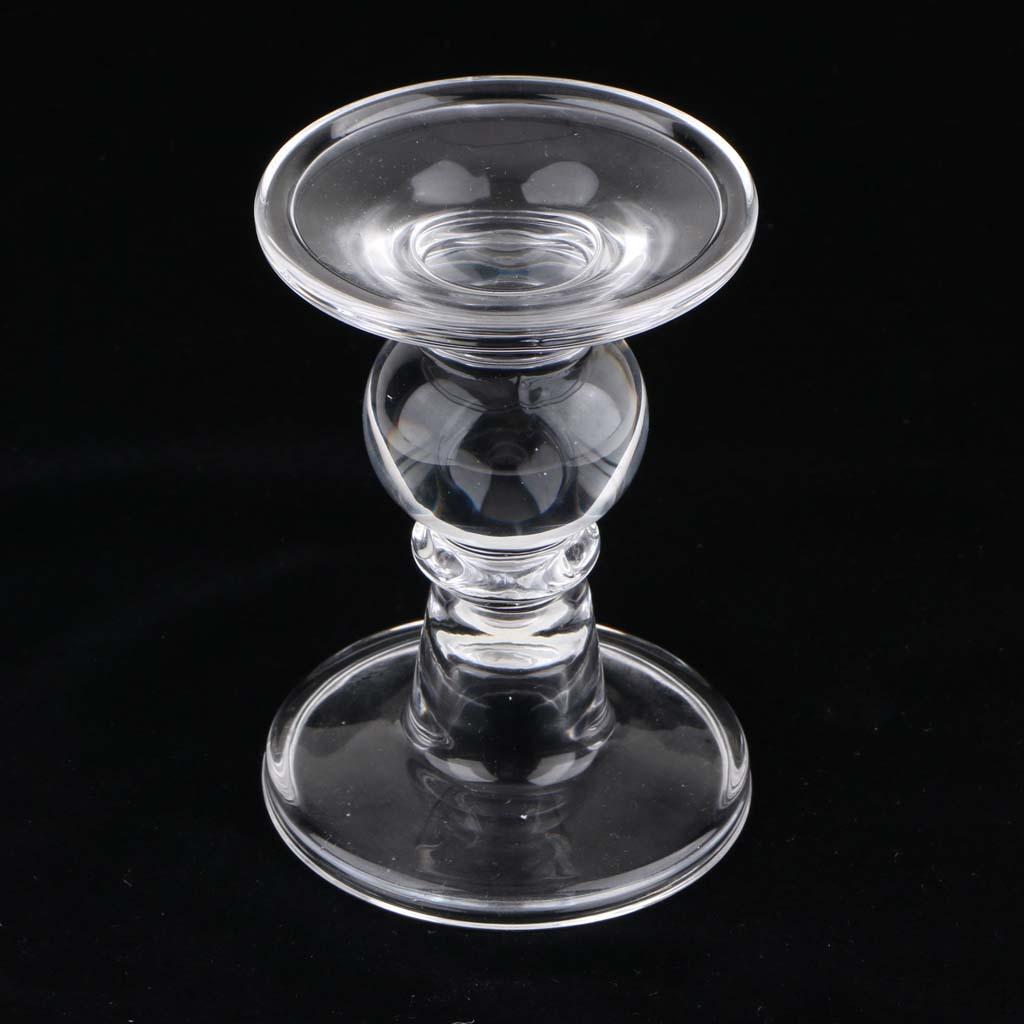 

Candle Holder Votive Clear Candlestick Glass S S