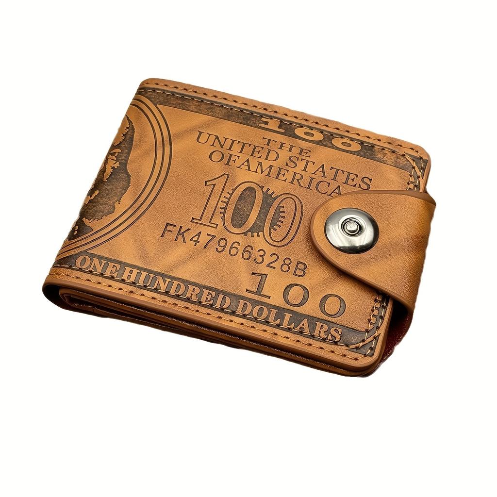 Tenká peněženka na bankovky - Unisex RFID blokující klip na kreditní karty, Jednoduchá peněženka do přední kapsy s přihrádkou na mince/hotovost/ID kartu