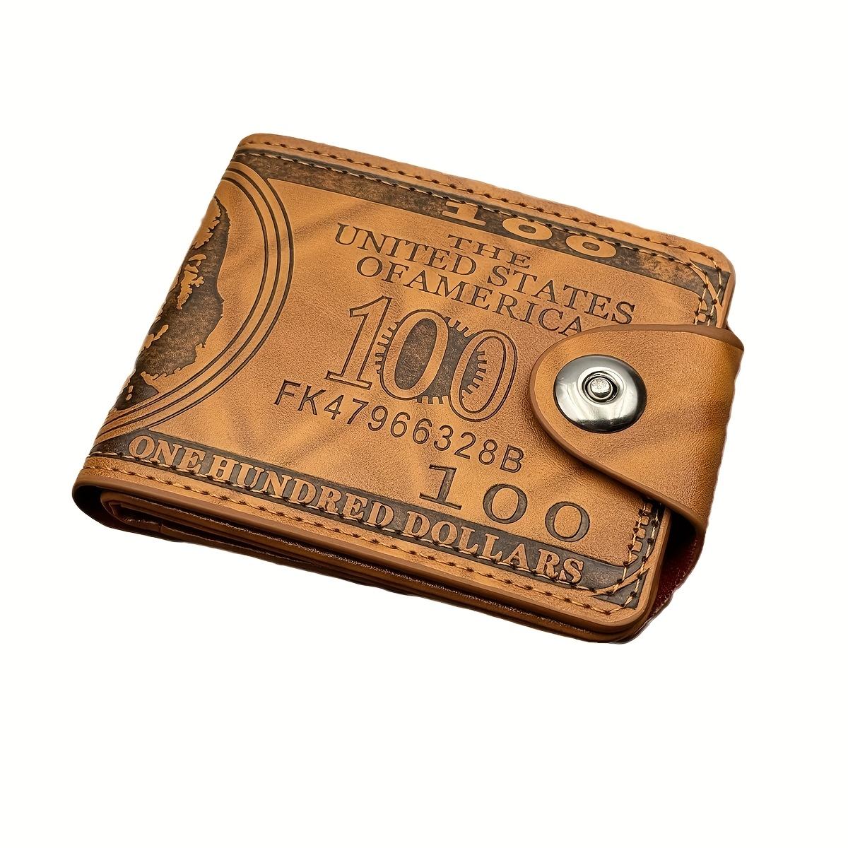 

Тонкий кошелек для долларовых купюр - Унисекс, с блокировкой RFID, зажим для кредитных карт, простой кошелек для переднего кармана со слотом для монет/наличных/ID-карты