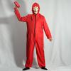 Adult Dali House of Banknotes Costume Red Onesie House of Cards Clothing with Mask