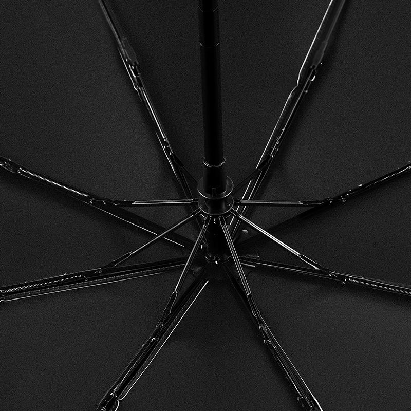 UV Automatic Dual-Use Umbrella for Men & Women - Folding Sun/Rain Protection, Black Glue Sunshade