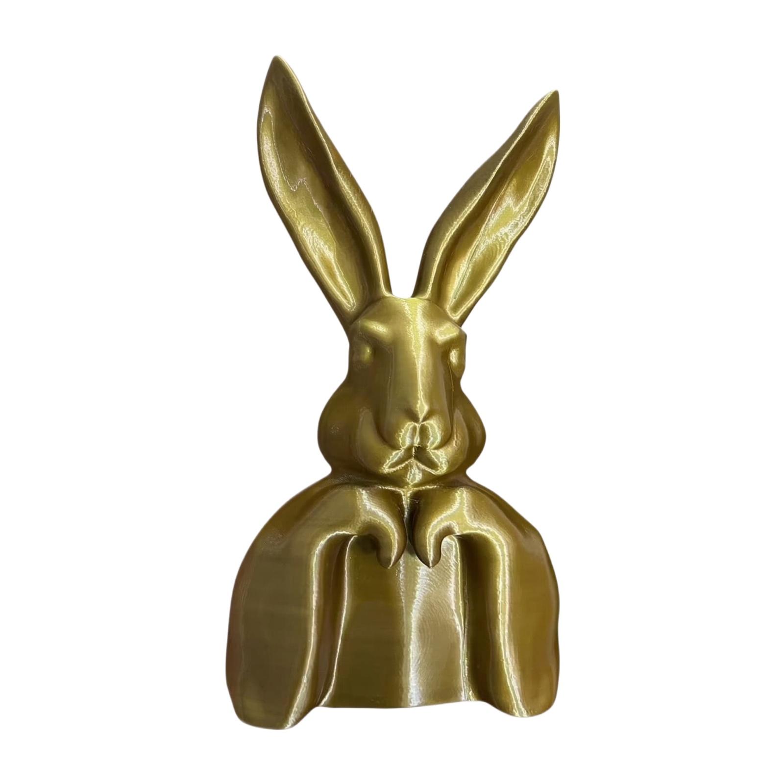 

3D Printed Easter Golden Bunny Ornament