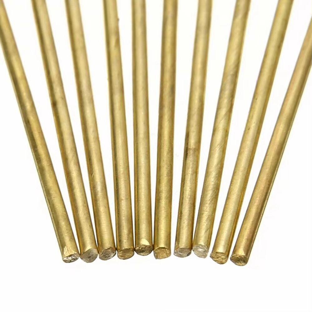 1Pcs New 1.0mm 1.6mm Brass Rods 100cm Low Temperature Brass Wires Welding Rod For Repair Welding Brazing Soldering