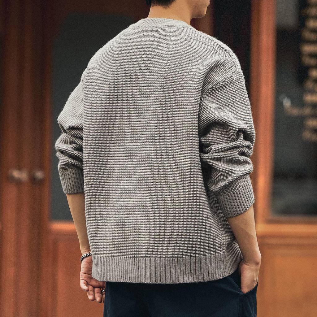 Luxury Men's Old Money Style Knit Cardigan for Autumn 2025