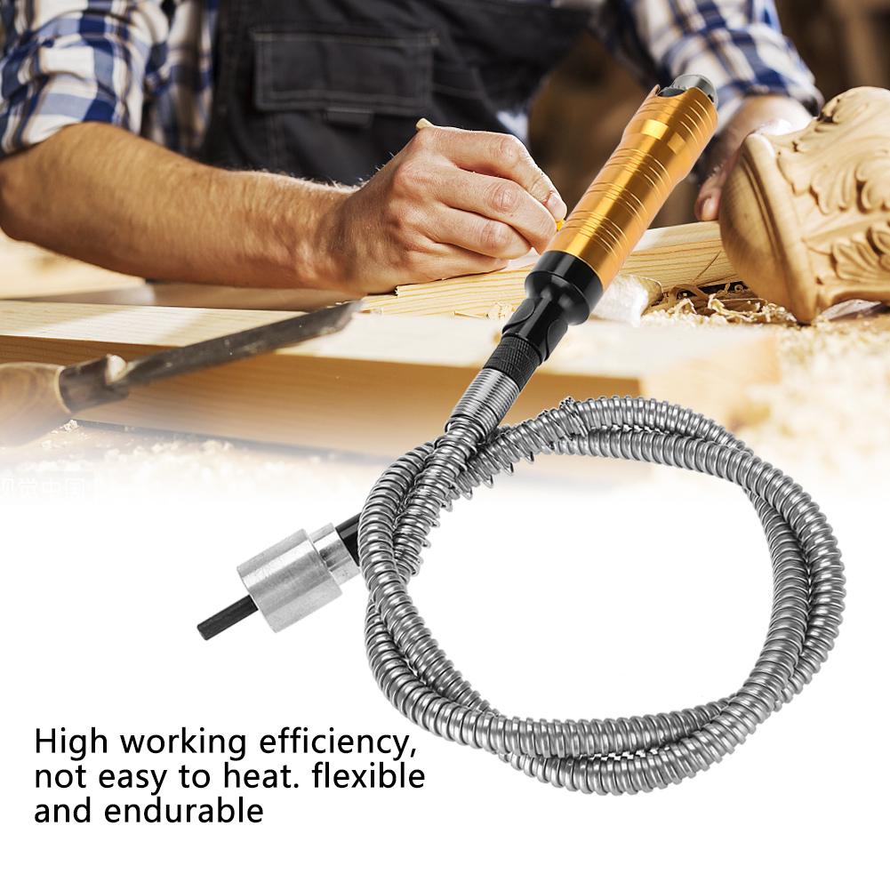 6mm Flexibler Flexwellen-Aufsatz für Bohrmaschine, Schleifmaschine, Werkzeug 0.5 6.5mm Spannfutter Griff