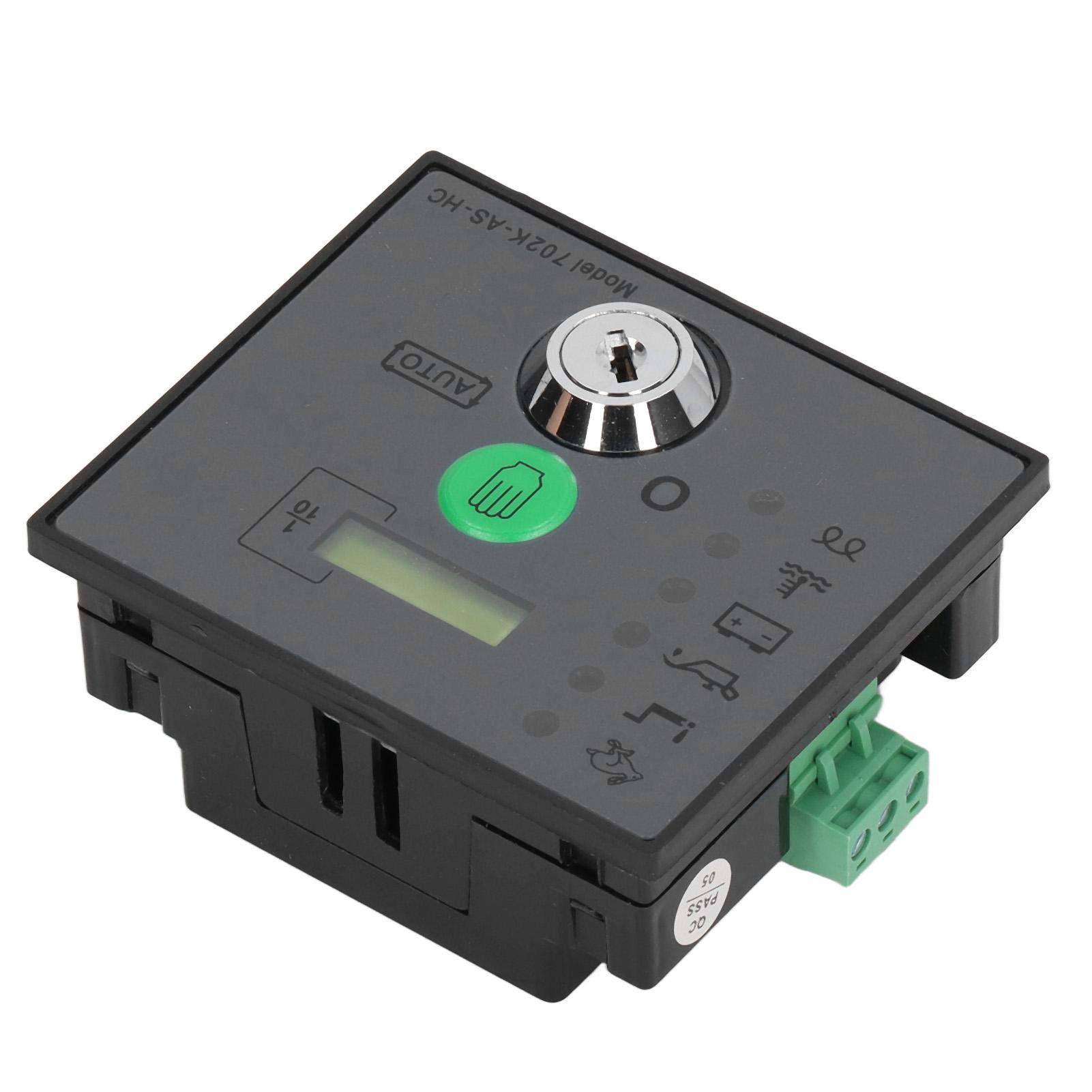 

Generator Control Module Auto Start LED Indicator LCD Screen Genset Controller 8‑35VDC