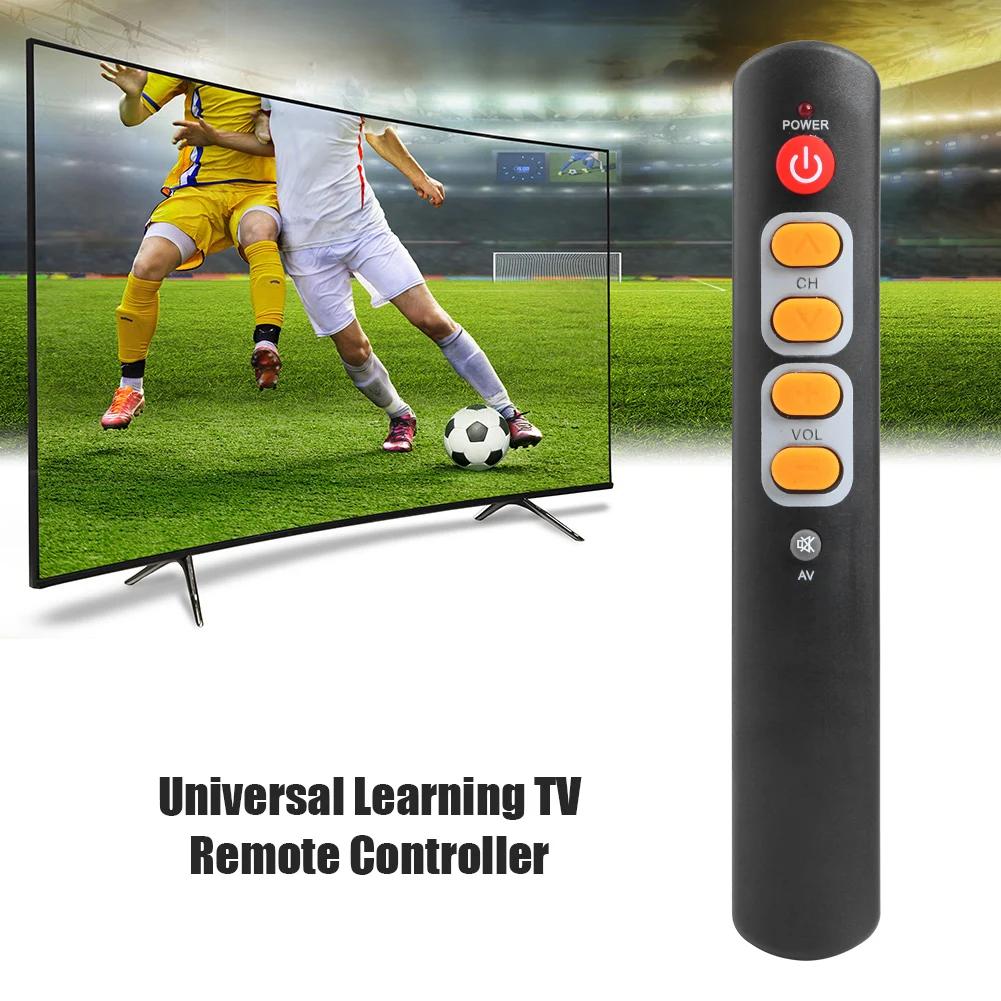Universal 6 Button Keys Learning Remote Button Control Copy Code Infrared IR Duplicator Controller For TV STB DVD DVB HIFI