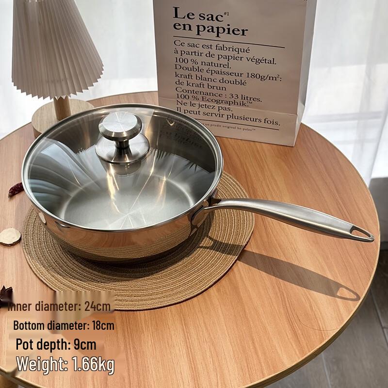 GOWKE 304 Stainless Steel Soup Pot