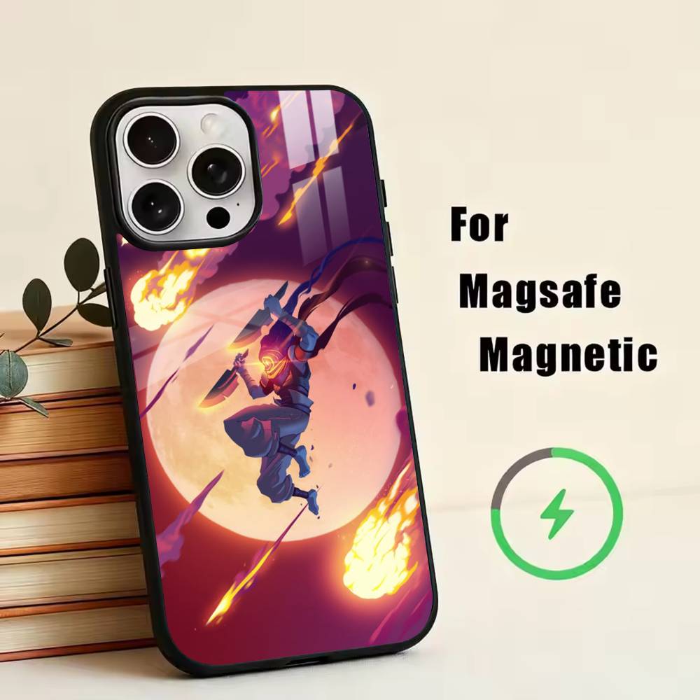 D-Dead Cells  Phone Case For iPhone17,16,15,14,13,12,11 Plus,Pro Magnetic with Magsafe Wireless Charging