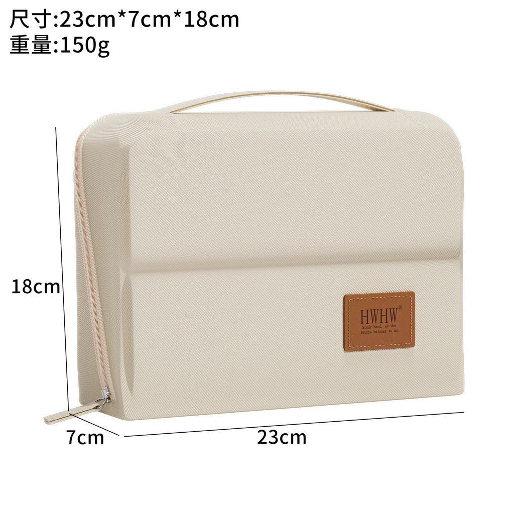 Magnetic Pencil Case Minimalist Large Capacity Stationery Bag Silent Closure High School College Students Supplies