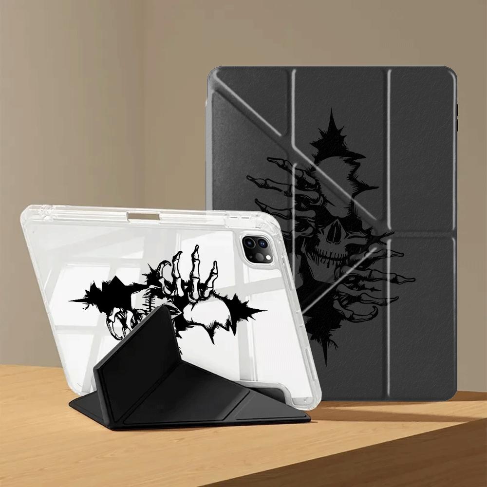Creative Crack Skeleton Tablet Case For iPad Air 4 5 M3 M2 1 2 M4 11inch Mini 6 7 Pro 11th 10th 9th 8th 7th 12.9inch Pro 2025