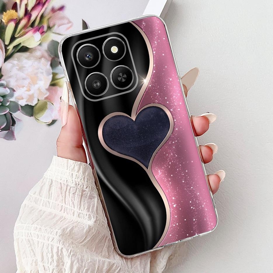 For Honor 400 Smart 5G Case LGN-NX1 Luxury Butterfly Painted Cover Soft Silicone Case For Honor X7d HonorX7d Honor400 Smart Bags