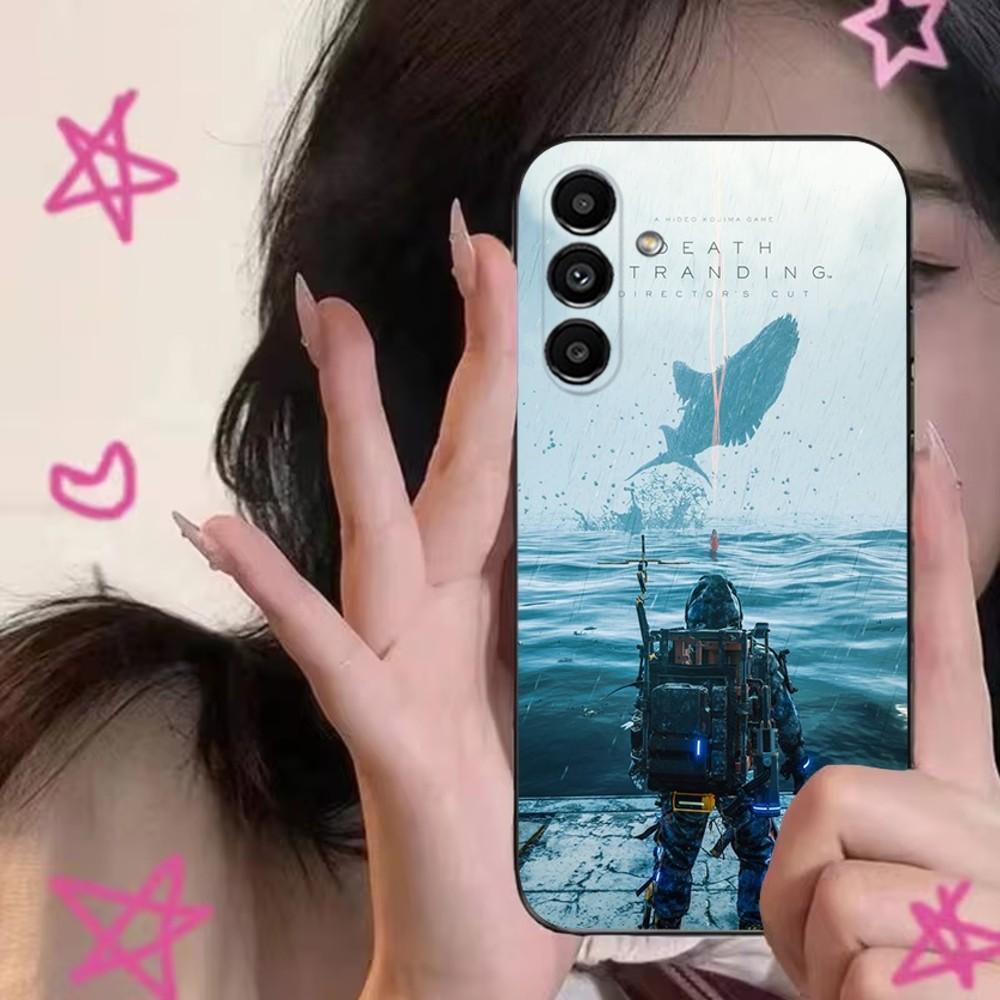 Game D-Death Stranding Phone Case For Samsung S24,S21,S22,S23,S30,Ultra,S20,Plus,Fe,Lite,Note,10,9,5G Black Soft Cover