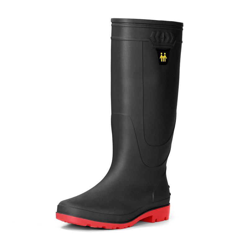 New Tall Men's Adult Rain Boots Outdoor Fishing Car Wash Kitchen Rain Shoes Waterproof Shoes Water Boots Men