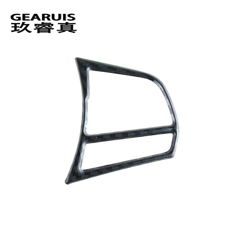 Für BMW F20 F21 F30 F34 F32 Zubehör Innen Carbon Faser Auto Lenkrad Tasten rahmen Aufkleber Abdeckungen Trim