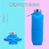 Ladfrol Eco-Friendly Water Bottles, 2-Pack, Foldable, Large Capacity, Silicone, Portable, Leak-Proof, Suitable for Hiking, Waterproof, Heat-Resistant,