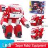 Super Wings Season 9 Jett & Dodo Transforming Mecha Toy Set