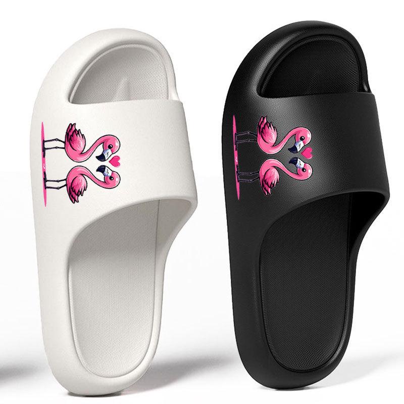Customizable Cartoon EVA Slippers: Soft-Sole, Summer, Unisex, Indoor/Outdoor.