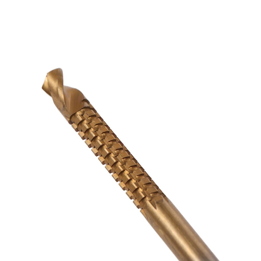 6pcs Hole Opening Grooving Drills Multi-functional HSS Drill Bits 3 in 1 Twist Bore Bits  Carpenter