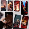 BNHA Hawks M-MHA Handyhülle Für Samsung S25,S24,S21,S22,S23,S30,Ultra,S20,Plus,Fe,Lite,Weiche Schwarze Hülle