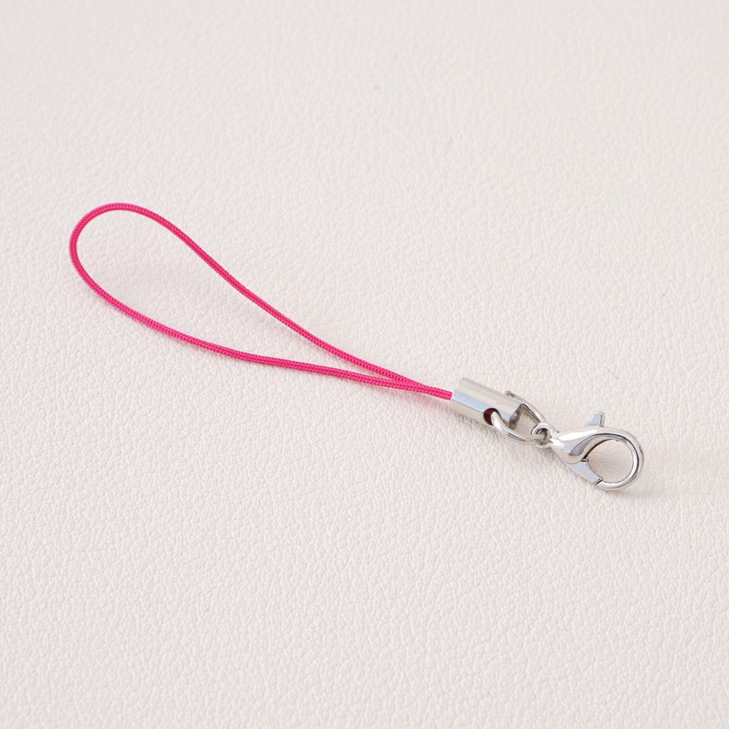 10Pcs/pack Polyester Phone Strap Lobster Clasp Phone Strap Doll String Keychain Phone Lanyard
