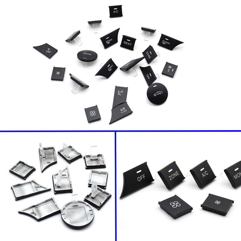 Central Console Air Conditioning Volume Key Heater AC Button Accessories For Mercedes Benz C GLK Class W204 X204 C180 C200 C300