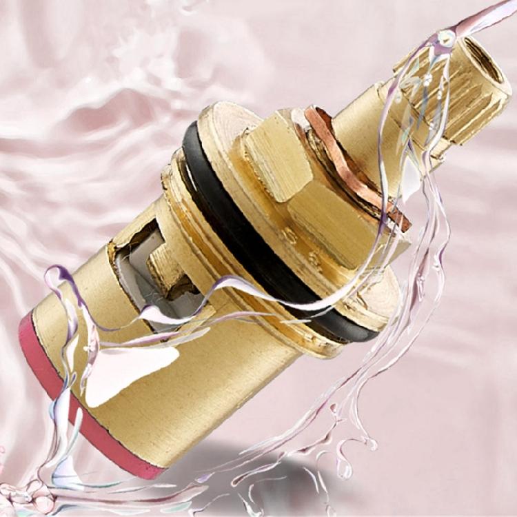 UpgradesFaucet Valves Cores Ceramic Disc Structure Rusts Proof Design Fast response Lever Suitable For Hot Cold Water Tap