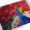 5D DIY Diamant Stickerei Kreuzstich Pfau Diamant Malerei voll quadratisch Neuankömmling Tier handgemachtes Geschenk