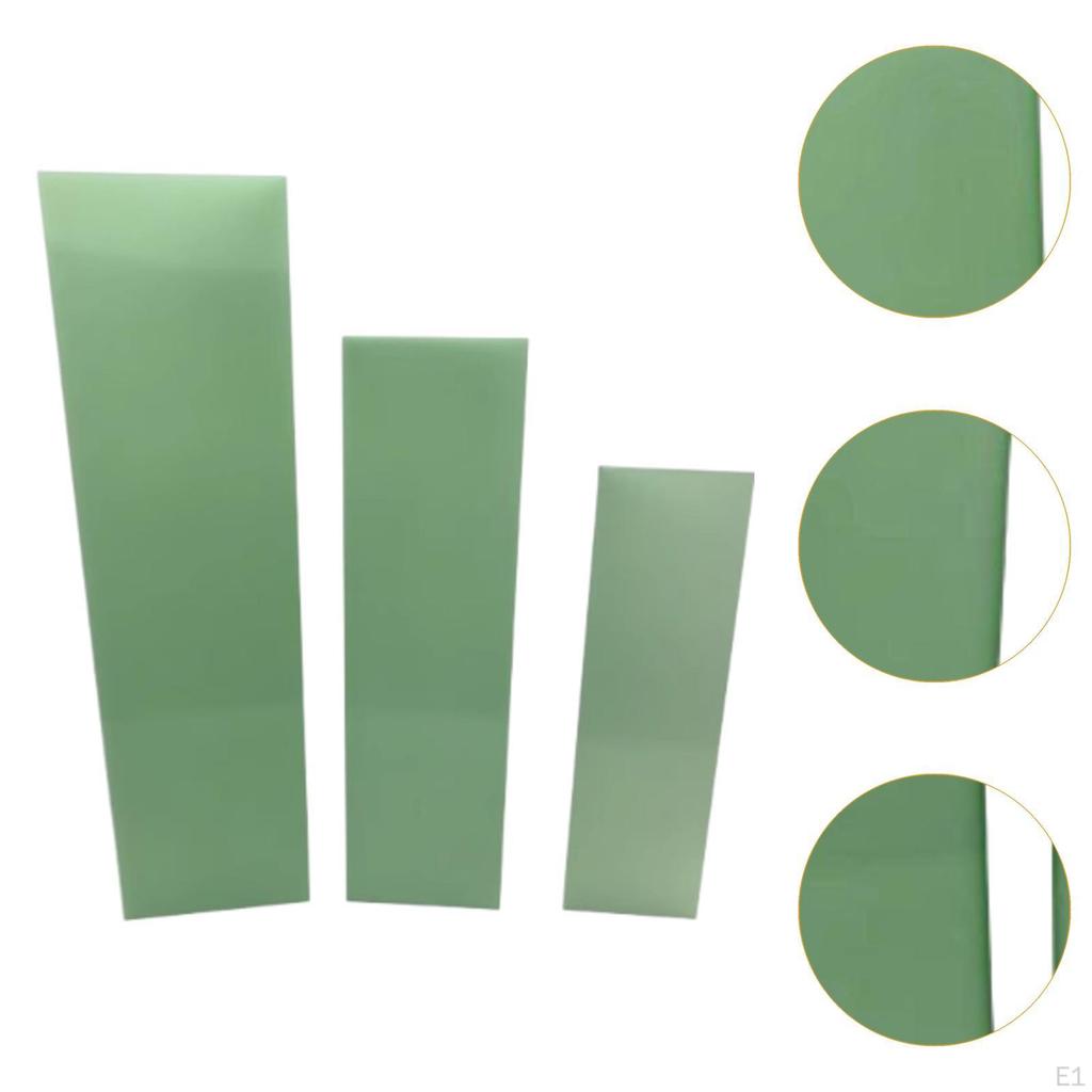 3Pcs Auto Body Filler Spreader Vehicle Tint Film Scrapers Tool Resin Lightweight Car Dents Repair