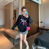 Oversized Cotton Long Sleeve T-Shirt Women Plus Size Loose Fit Graphic Tee Casual Retro Style US M-4XL
