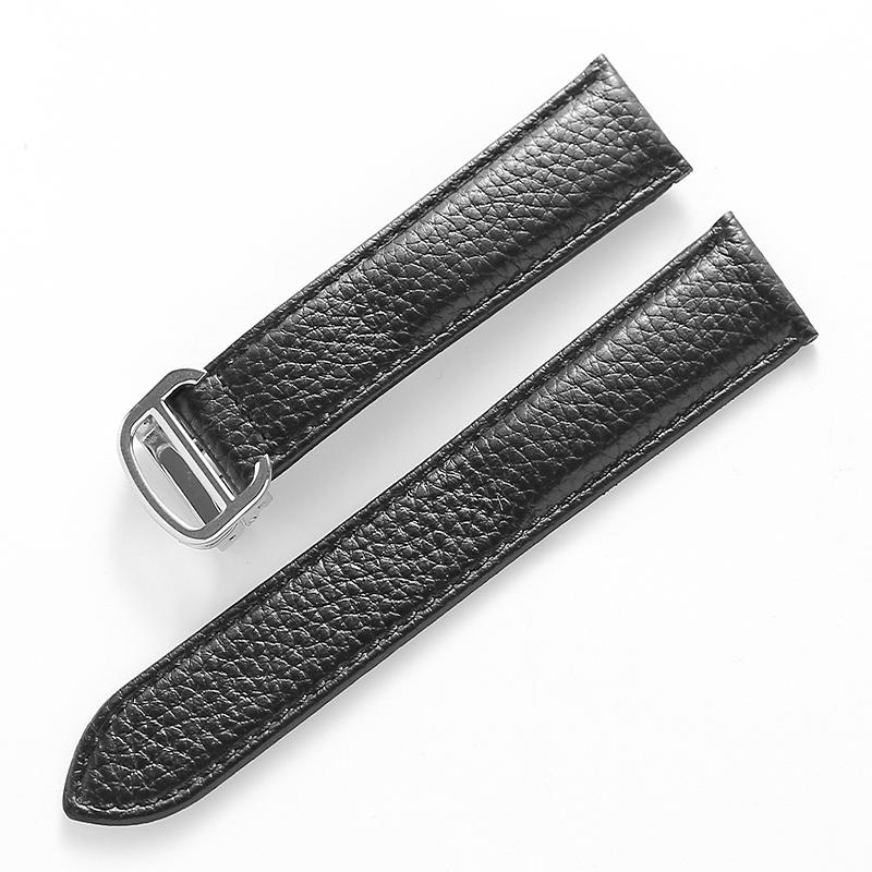 

Сменный ремешок из мягкой кожи из шагреневой кожи Cartier London Tank 14 мм, 16 мм, 18 мм, 20 мм, 22 мм, аксессуары для ремешков 22mm