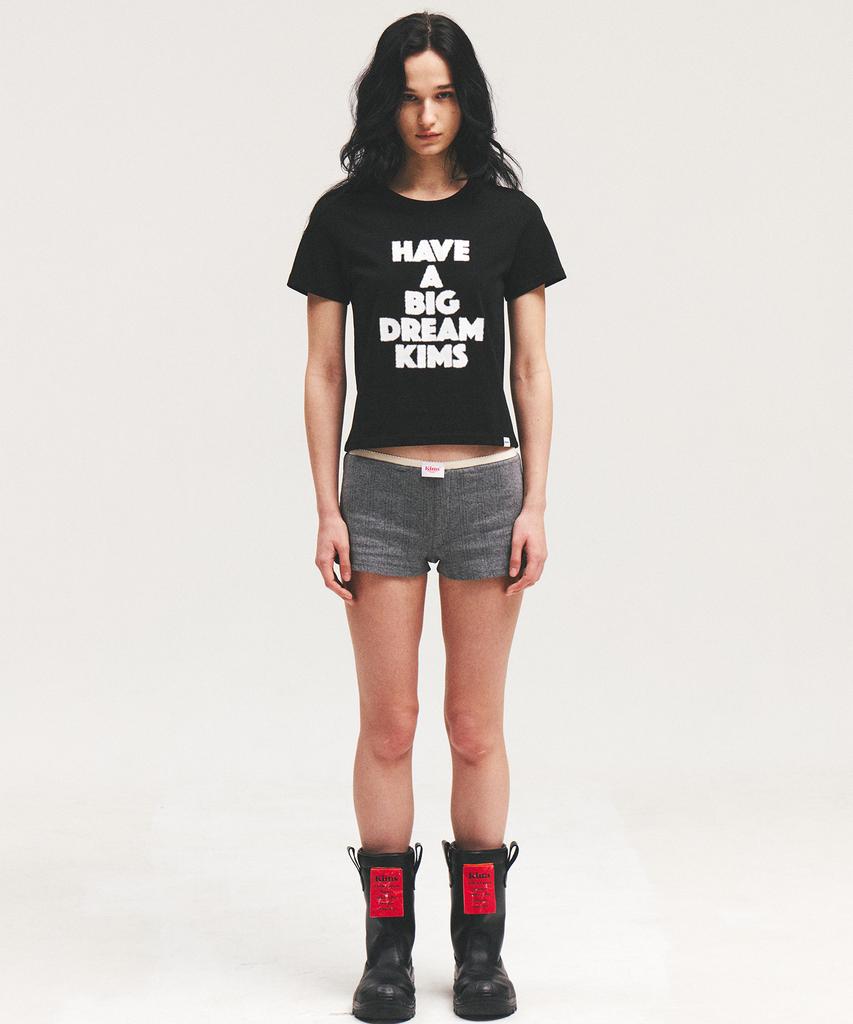 Kimseupeulesikoteunmakes (Unisex) Big Dream Tee Black