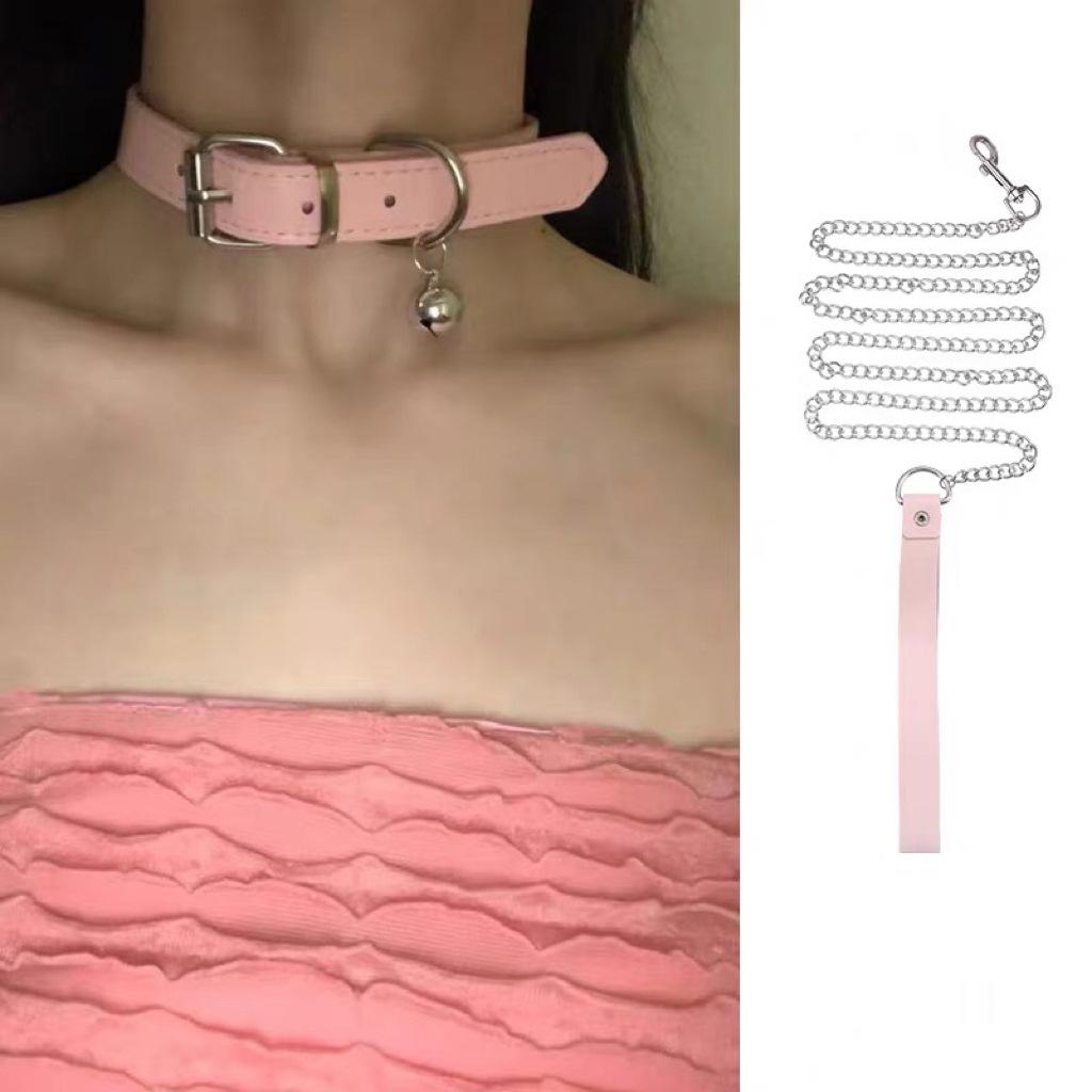 Y2K Sweet Punk Puppy Bone Choker Necklace