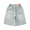 Mädchen-Jeansshorts, Shorts, Sommerdünne, große Kindershorts, Mädchenhosen, Fünfpunkthosen