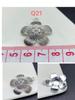 Retro Silver Butterfly & Star Bowknot Flower Alloy Jewelry Nail Gold Metal Accessories