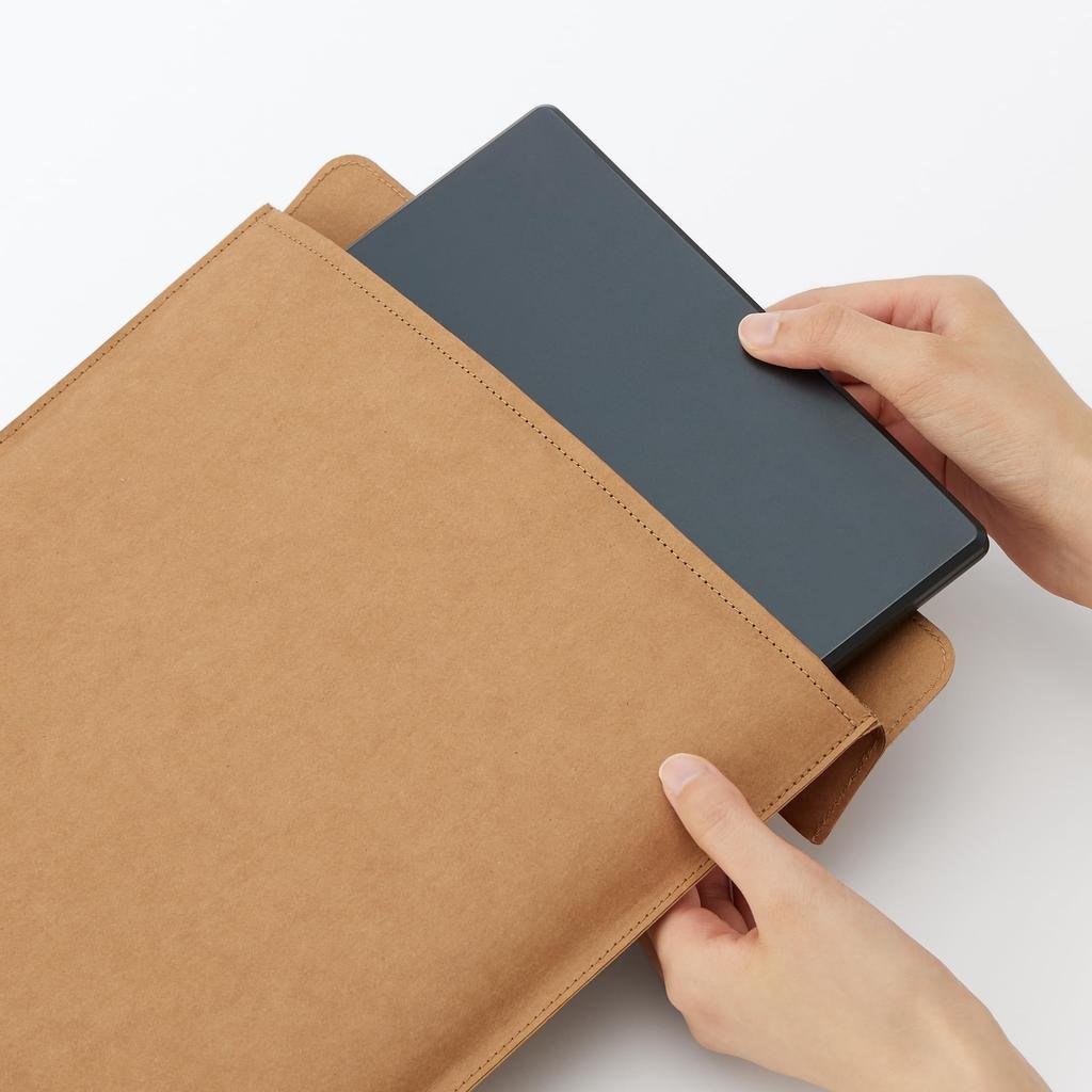 MUJI Jeans Label Laptop for NDF16A3A Case, Brown, 13-inch iPads,
