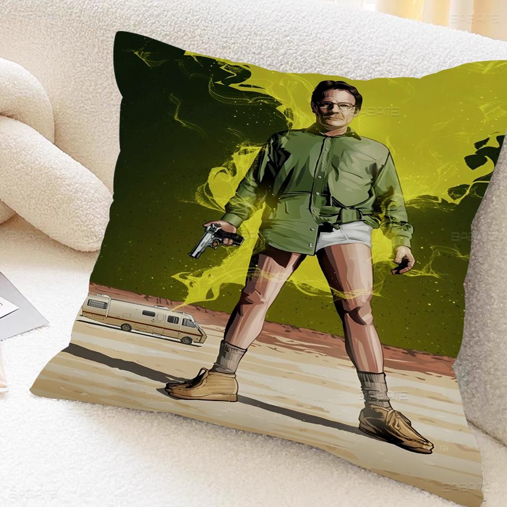 TV Show B-Break Ing B-bad Pillowcase Toon Gift Cushion Cover Bedroom Home Sofa Chair Seat Decor Pillow Case