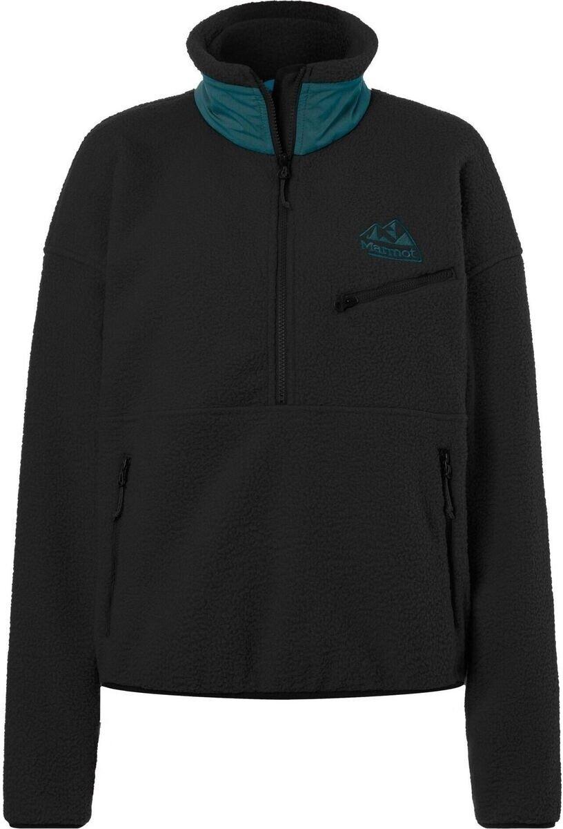 

Куртка Marmot E C O Recycled Fleece черная темно-зеленая S