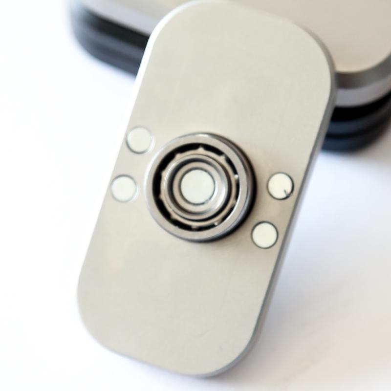 Owl Fidget Spinner Fidget Push Slider Hand Spinner Metal EDC Fidget Toys Office Desk Toys for Adults Kids Gifts