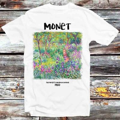 Monet The Artist’s Garden In Giverny T Shirt B834
