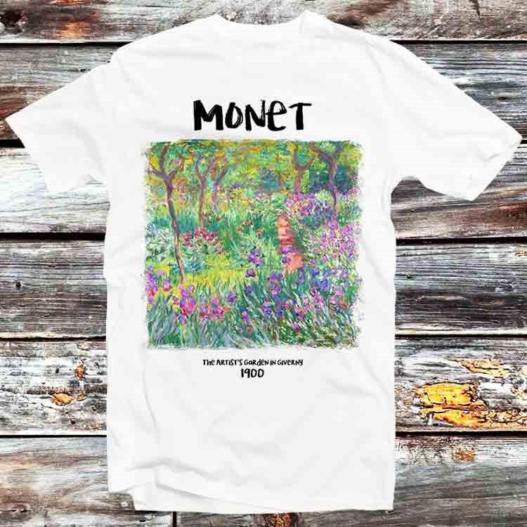 

Моне Сад художника в Живерни Футболка B834 3XL