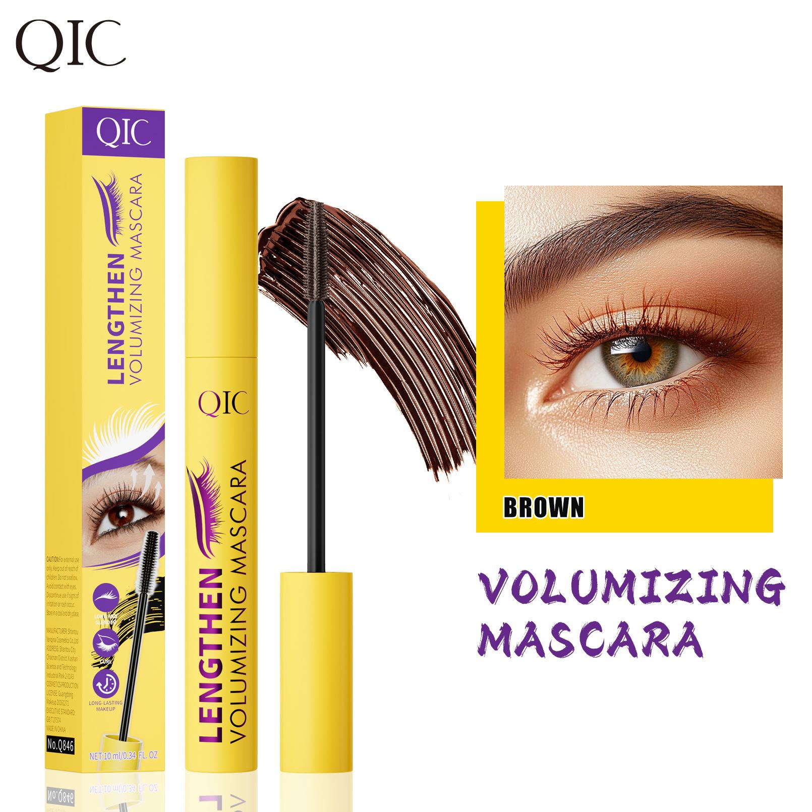 

Black/Brown Waterproof Mascara for All Lengthening Make Up Products Eyelash Extension Eye Lashes Mascara 4d Effect Kpop Cosmetics коричневый