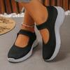 Scarpe Mary Jane da Donna Tessuto Fly Traspiranti Basse Leggere Casual per Camminare