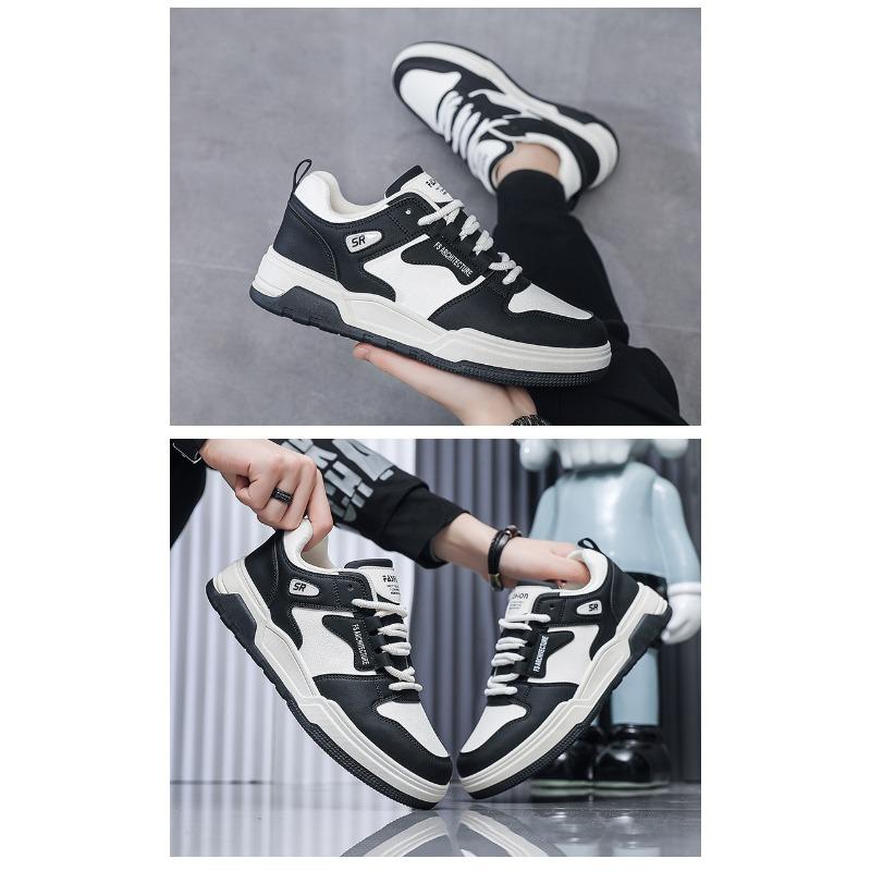 Men‘s Shoes Spring Hong Kong Style High-Top Casual Shoes Versatile Thick-Soled Shoes Men Student Sports Trendy Shoes.